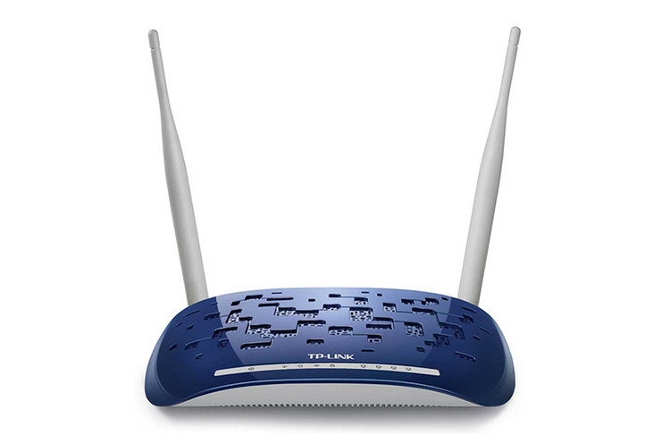 مودم روتر +ADSL2 بیسیم N300 تی پی لینک مدل TD-W8960N