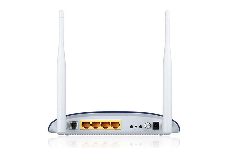 مودم روتر +ADSL2 بیسیم N300 تی پی لینک مدل TD-W8960N