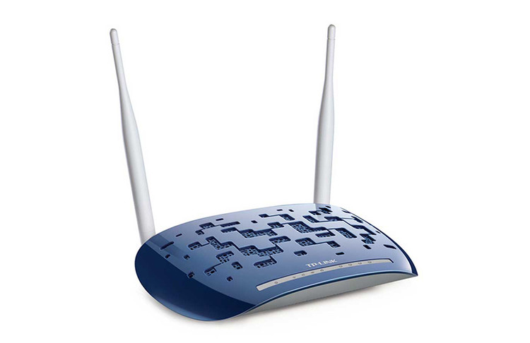 مودم روتر +ADSL2 بیسیم N300 تی پی لینک مدل TD-W8960N