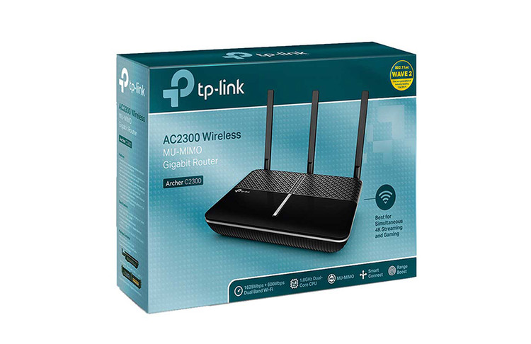 روتر بیسیم گیگابیت و دوباند AC2300 تی پی لینک مدل Archer C2300