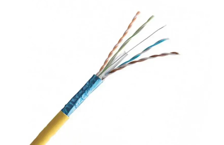 کابل شبکه لگراند CAT6A FTP با روکش LSZH درجه A